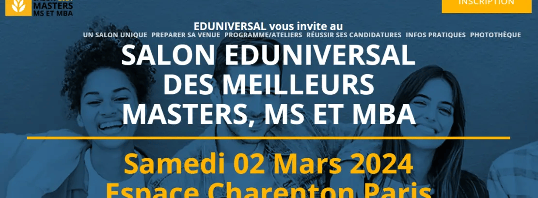 Venez Rencontrer L EGE Au Salon Eduniversal Des Meilleurs Master MS ET