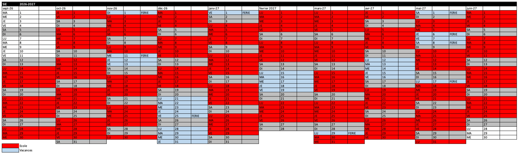Vignette calendrier SIE30